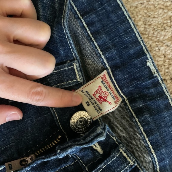 RARE True Religion “Joey” Bootleg Jeans ✨NWOT✨ - Picture 7 of 11